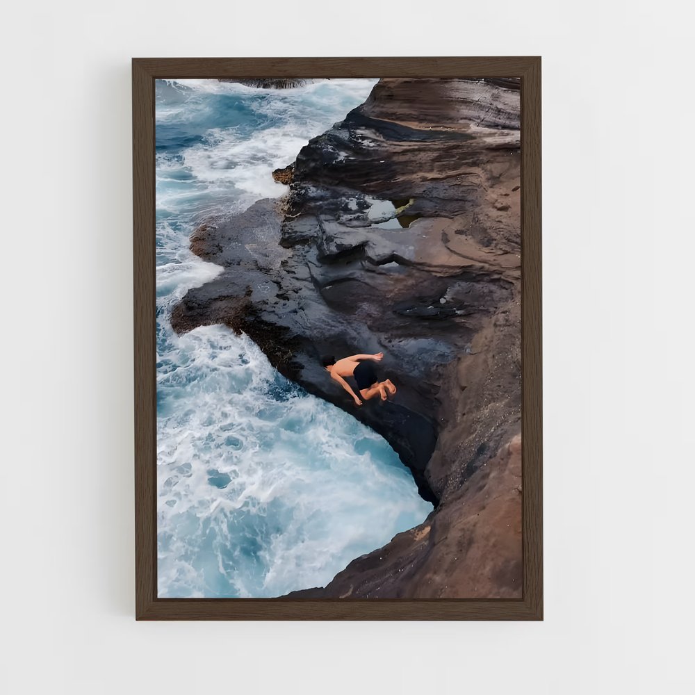 Poster Saut de Falaises – affiche Plongeon de falaise (vue 5)